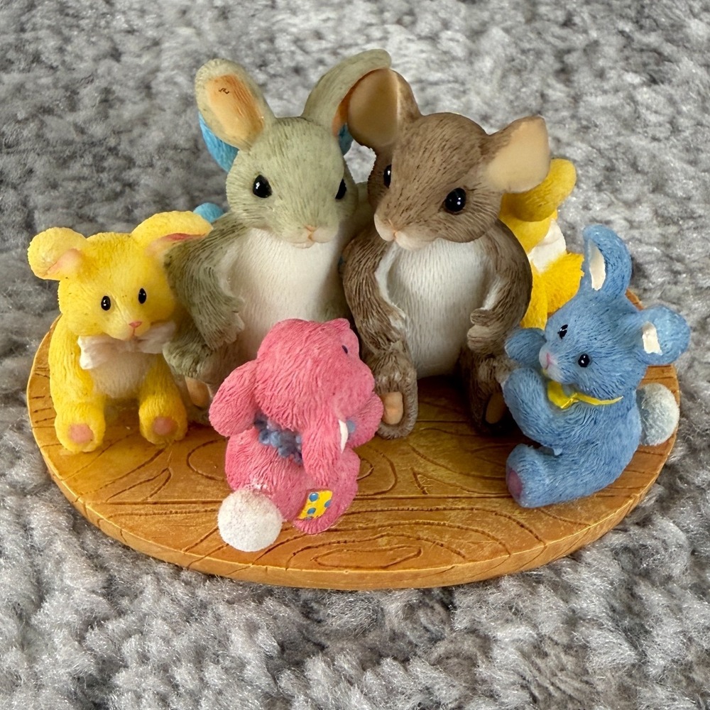 Fitz Floyd Charming Tails Every Bunny Needs A Friend Like You Figurine 88/147
